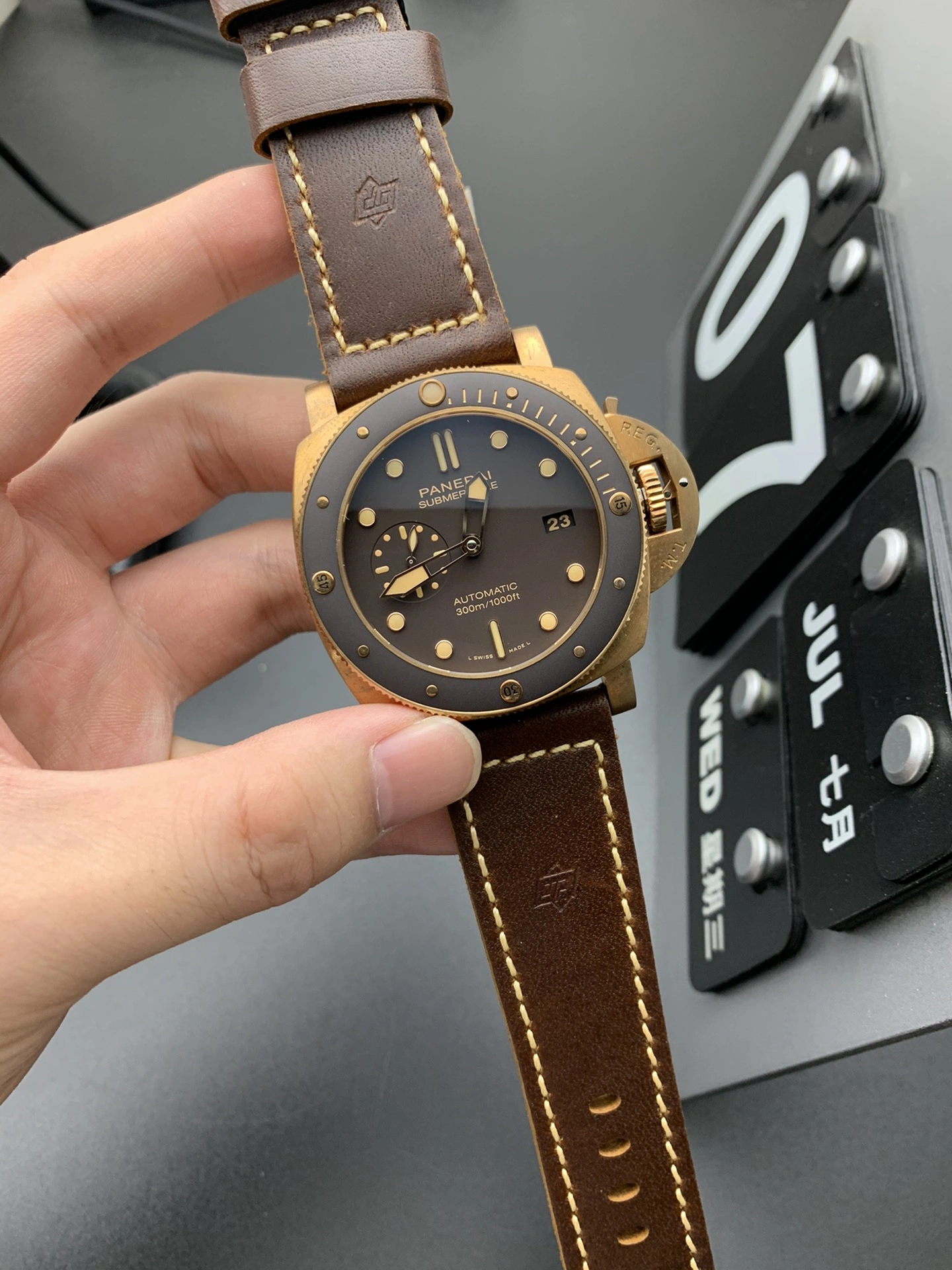 Youthful CBD Factory Panerai Submersible Bronzo 47mm PAM00968 1:1 Super Clone – DDP.9010 Movement 404